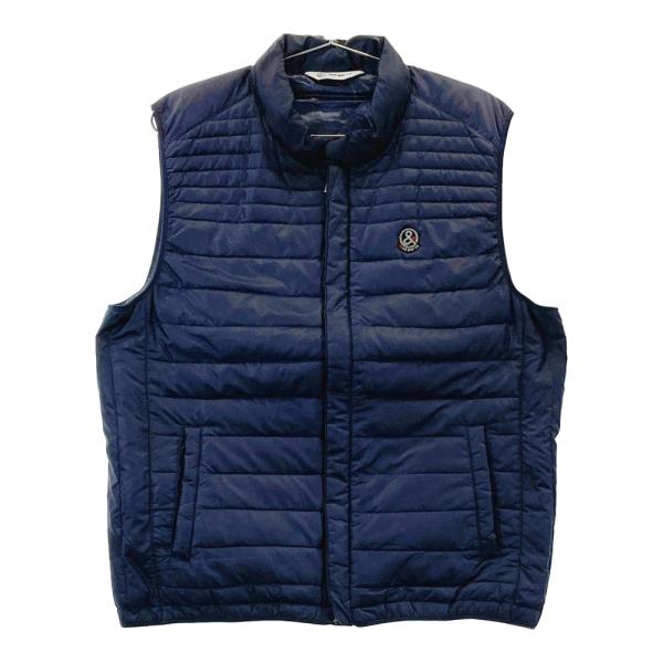 and per se ダウンベスト Lサイズ ホワイト/ネイビー AND PER SE