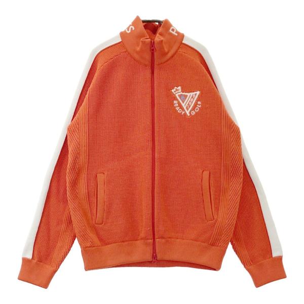 PEARLY GATES パーリーゲイツ ニットジャケット オレンジ系 2 ゴルフ