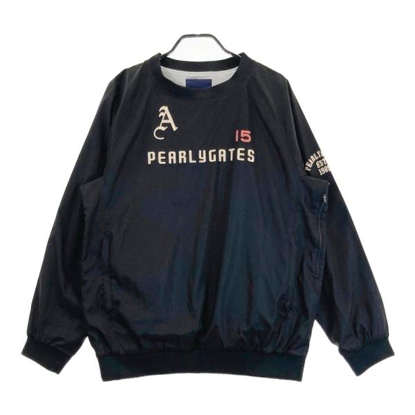 サイズ：0 PEARLY GATES パーリーゲイツ  長袖 蓄熱ブルゾン スニードジャック 総柄 ブラック系 [240101426046] ゴルフウェア レディース ストスト PEARLY GATES パーリーゲイツ 裏蓄熱 長袖ブルゾン スニード