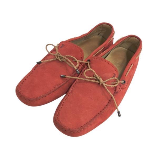 TOD'S トッズ ドライビングシューズ レッド系 6 1/2 メンズ