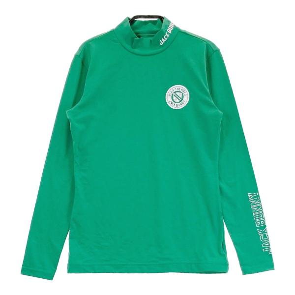 JACK BUNNY ジャックバニー モックネック 長袖Tシャツ グリーン