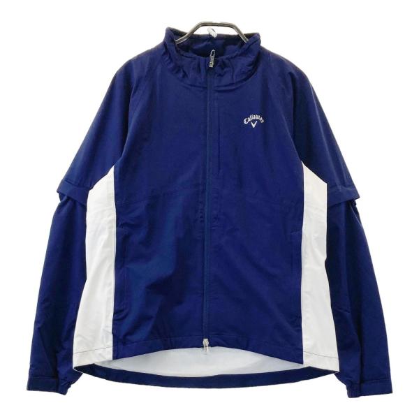 CALLAWAY キャロウェイ レインウェア 上下セット ネイビー系 M ゴルフ
