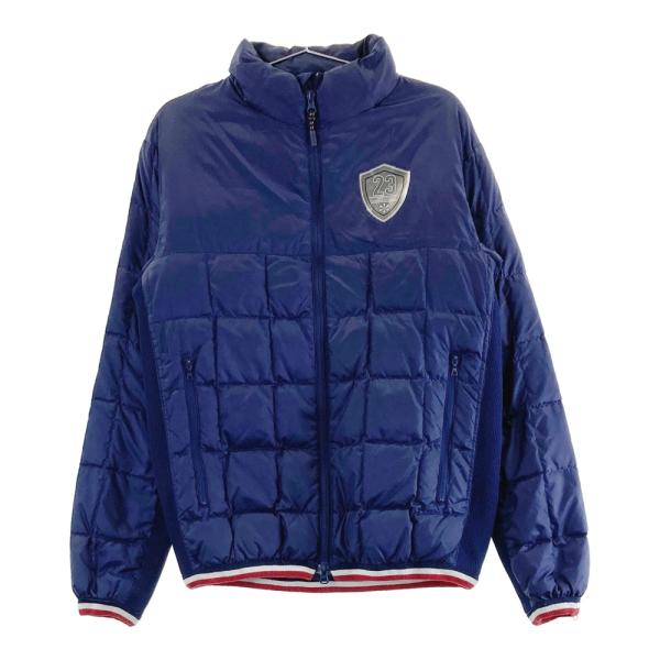 希少　23区GOLF ニジュウサンクゴルフ　中綿ジップジャケット キルティング 23区GOLF ニジュウサンクゴルフ ダウンジップジャケット ネイビー系 L