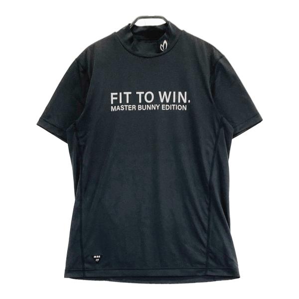 サイズ：4 MASTER BUNNY EDITION マスターバニーエディション  ハイネック 半袖Tシャツ  グレー系 [240101227720] ゴルフウェア メンズ ストスト MASTER BUNNY EDITION マスターバニーエディション 2024年モデル