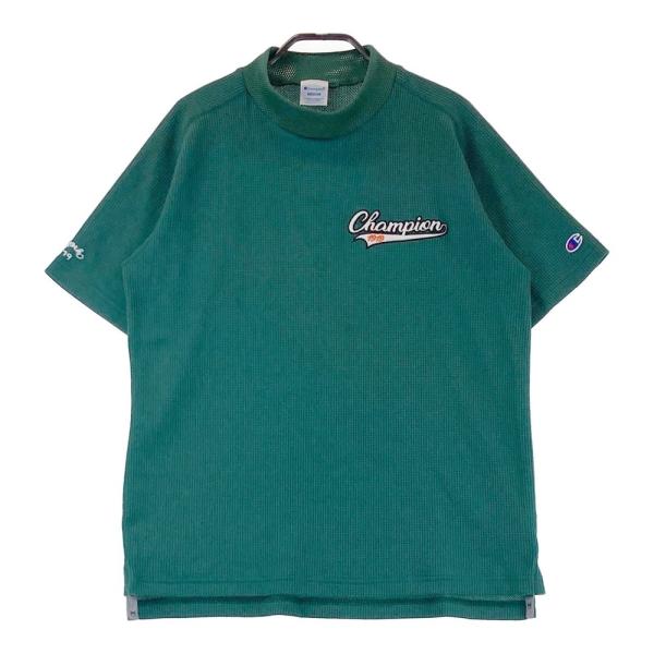 サイズ：M CHAMPION GOLF チャンピオンゴルフ  裏メッシュハイネックスウェットジャケット  ブラック系 [240101459536] ゴルフウェア メンズ ストスト サイズ：M CHAMPION GOLF チャンピオンゴルフ 裏メッシュ