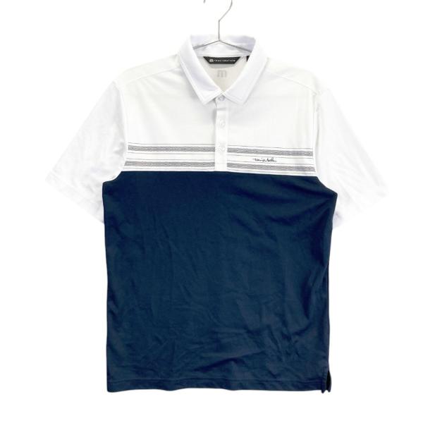 新品　未使用　トラヴィスマシュー　半袖　ポロシャツ　M ブルー TRAVIS MATHEW トラビスマシュー 半袖ポロシャツ ブルー系