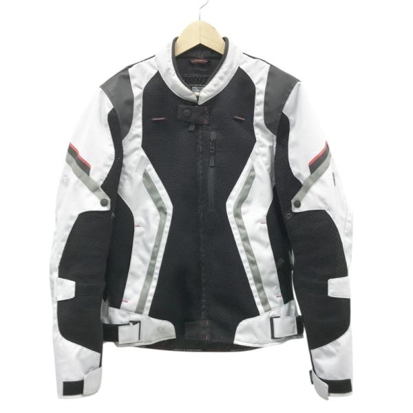 KOMINE コミネ メッシュ ジャケット グレー系 バイクウェア メンズ L KOMINE コミネ JK-144 リクレクトメッシュジャケット グレー系 M