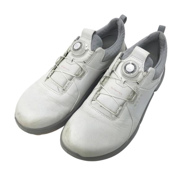 ecco エコー 108213 ゴルフシューズ BOA BIOM H4  ホワイト系 EU 40 [240101462135] ゴルフウェア メンズ ストスト ecco エコー 108213 ゴルフシューズ BOA BIOM H4 ホワイト系 EU
