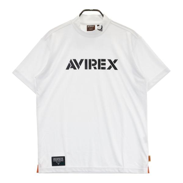 美品】AVIREX GOLF アヴィレックス モックネック ストレッチT