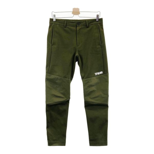 【美品】TFW49 上下セット　ジャケット　パンツ　ブラック✖️カーキ TFW49 ティーエフダブリューフォーティーナイン パンツ カーキ系 S