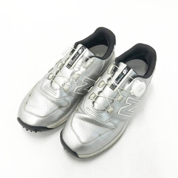 新品未使用 New Balance Boa シルバー ゴルフシューズ 24cm NEW BALANCE GOLF ニューバランス WGB996Z ゴルフシューズ BOA