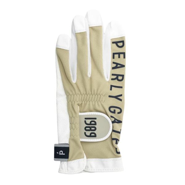 PEARLY GATES パーリーゲイツ 2024年 グローブ  ベージュ系 L [240101464247] ゴルフウェア ストスト 新品】PEARLY GATES パーリーゲイツ 2024年 グローブ ベージュ系