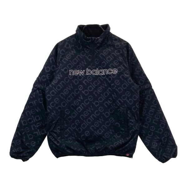 NEW BALANCE GOLF ニューバランス 2WAY 中綿プルオーバー ブラック系 6
