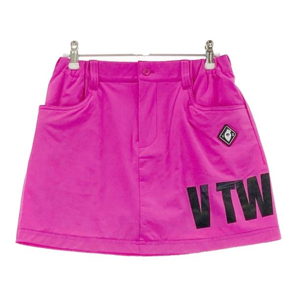V12 ヴィトゥエルヴ インナー付 スカート ピンク系 1 ゴルフウェア