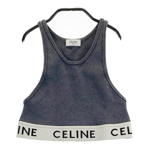 CELINE セリーヌ 2A68L372N タンクトップ グレー系 M レディース
