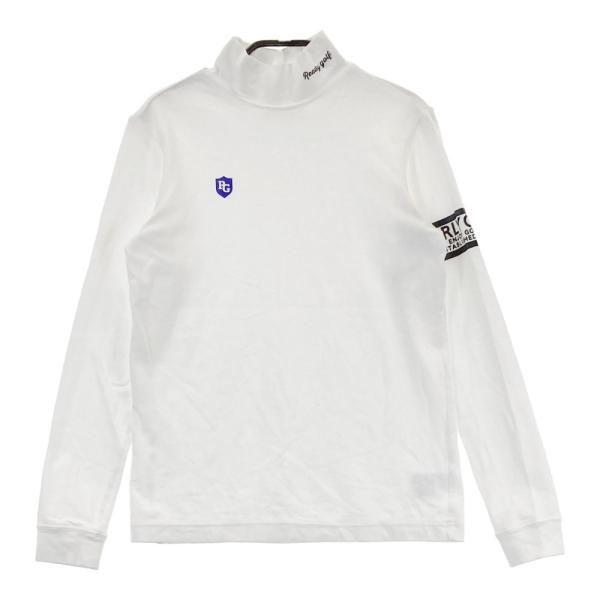 PEARLY GATES パーリーゲイツ 長袖 Tシャツ プリント ホワイト系