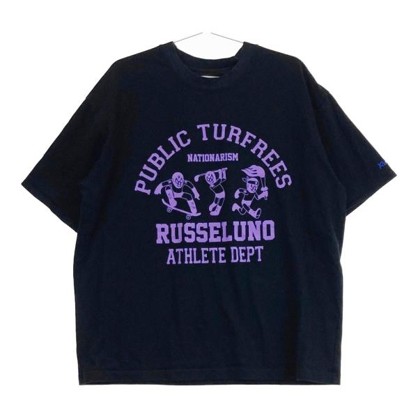 RUSSELUNO ラッセルノ 半袖Tシャツ ルチャ ブラック系 7 ゴルフ