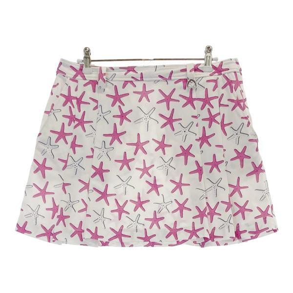 ADABAT アダバット スカート 総柄 ピンク系 38 ゴルフウェア