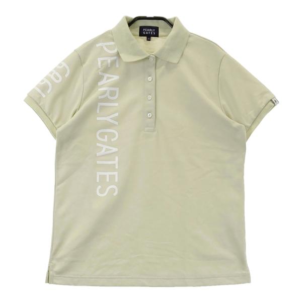 PEARLY GATES ポロシャツ サイズ5 ベージュ PEARLY GATES パーリーゲイツ 2024年モデル 半袖ポロシャツ ベージュ系