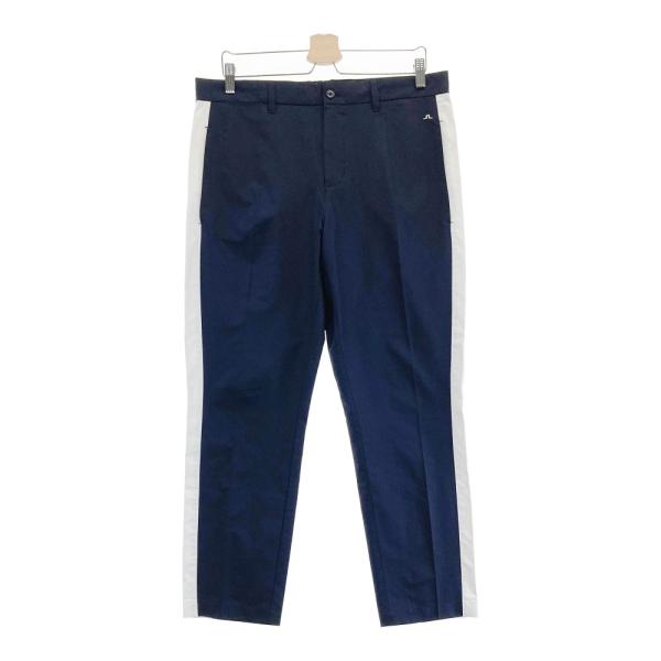 J.LINDEBERG ジェイリンドバーグ ロングパンツ サイドライン ネイビー