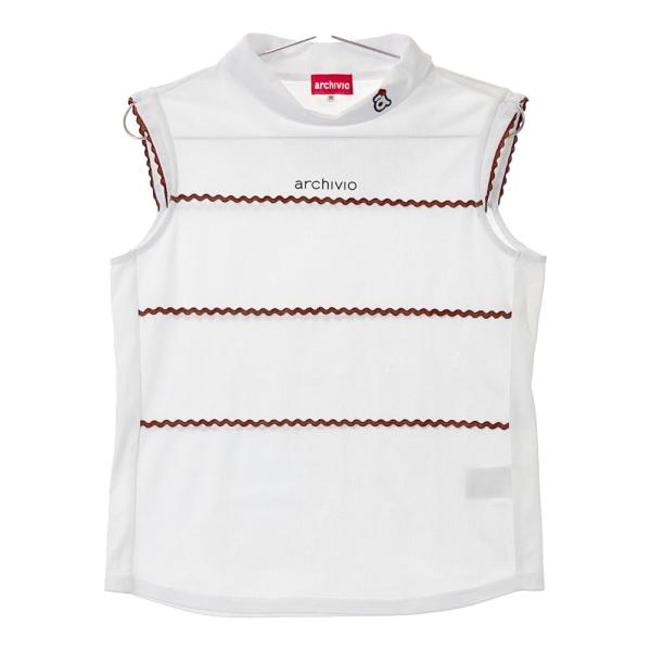 archivio アルチビオ　サイズ38 未使用ノースリーブプルオーバー ARCHIVIO アルチビオ タートルネック ノースリーブTシャツ なみなみ