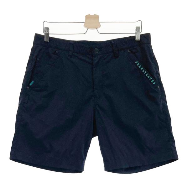PEARLY GATES★美品 3 M位 30周年 ハーフパンツ ネイビー PEARLY GATES パーリーゲイツ 30周年モデル ハーフパンツ