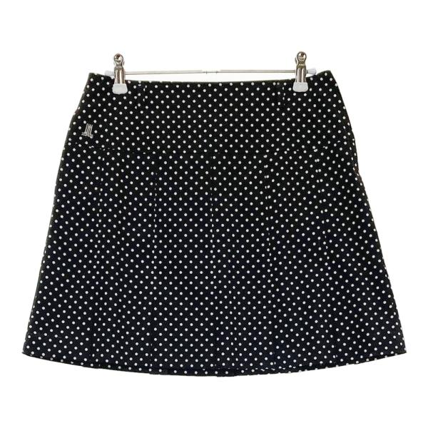 LANVIN SPORT フロントプリーツスカート ブラック38美品 LANVIN SPORT フロントプリーツスカート(43cm丈)【アウトレット