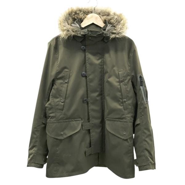 【美品】POWERAGE/PJ-19202/N-3B ライダースジャケット POWERAGE パワーエイジ PJ-19202 N-3B ライダース ジャケット カーキ系