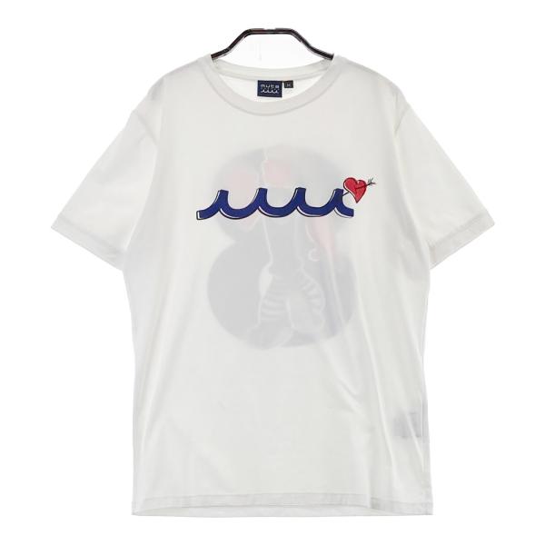 着用1回美品完売♡ムータマリンゴルフ ラッシュロングTシャツ サイズM ホワイト 着用1回美品完売♡ムータマリンゴルフ ラッシュロングTシャツ