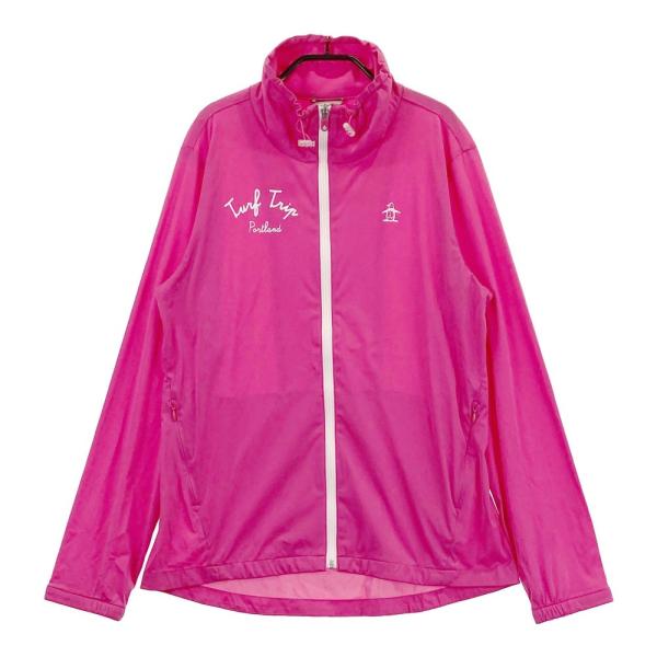 【マンシングウェア】美品 ジップジャケット ブラック Lサイズ レディース マンシングウェア レディースブラックジップアップシャツ - メルカリ