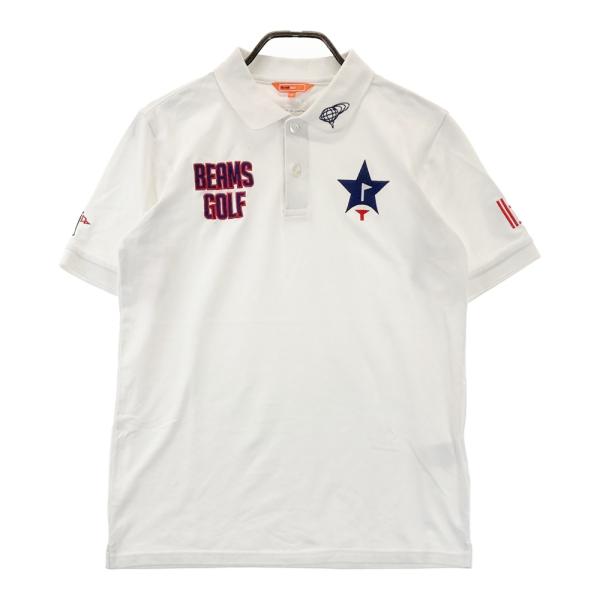サイズ：S BEAMS GOLF ビームスゴルフ  半袖ポロシャツ ボタンダウン ワッペン  グレー系 [240101480242] ゴルフウェア メンズ ストスト 2025年最新】Yahoo!オークション -ビームス ゴルフ ダウンの中古