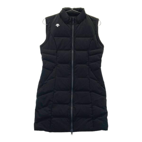 【美品】デサントゴルフ ダウンベスト Mサイズ ストレッチ 接結ハイブリッドフルジップダウンベスト(ベスト)|DESCENTE