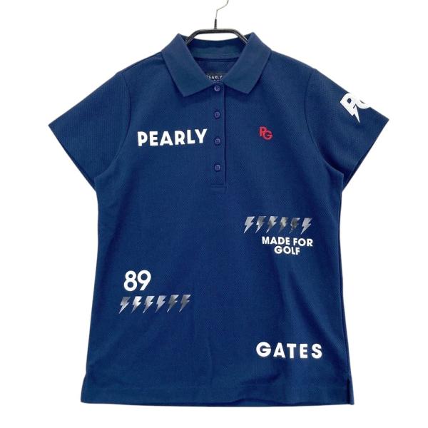 サイズ：0 PEARLY GATES パーリーゲイツ 055-2260602 半袖ポロシャツ ニコちゃん  ネイビー系 [240101475372] ゴルフウェア レディース ストスト 楽天市場】PEARLY GATES パーリーゲイツ 055-1160352 シア