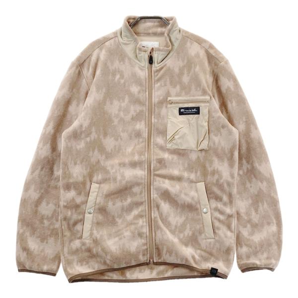 トラビスマヒュー　フリースジャケット 2XL グレー　新品未使用 TRAVIS MATHEW トラビスマシュー フリース ジップジャケット 総柄