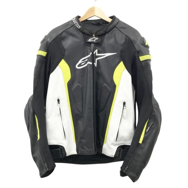 アルパインスターズ ライダースジャケット ライナー付き レザー ロゴ型押し XL 中古・古着通販】Alpinestars (アルパインスターズ) レザー ライダース