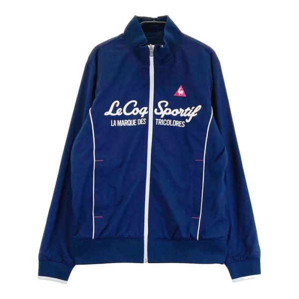サイズ：L LE COQ GOLF ルコックゴルフ  裏メッシュ ジャケット  ネイビー系 [240101479100] ゴルフウェア レディース ストスト LE COQ GOLF ルコックゴルフ 裏メッシュ ジップジャケット