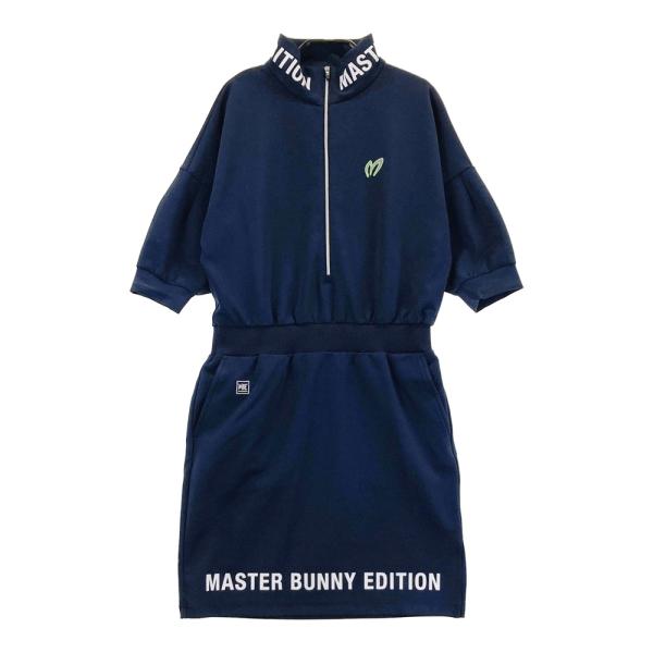 マスターバニーエディション 2023年モデル ゴルフウェア 半袖ジップワンピース MASTER BUNNY EDITION マスターバニーエディション 2024年モデル