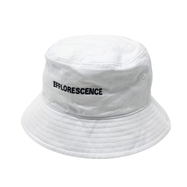 完売品 エフロレッセンス EFFLORESCENCE 帽子 バケットハット EFFLORESCENCE エフロレッセンス バケットハット ホワイト系 M