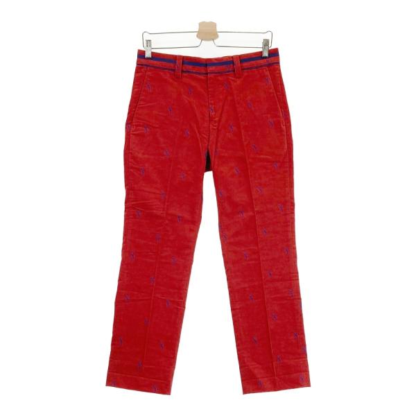 新品】MARK&LONA マークアンドロナ コーデュロイ ロングパンツ 刺繍