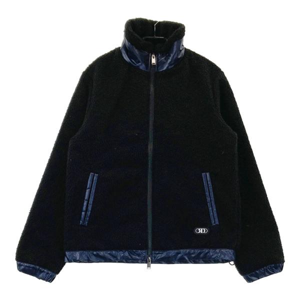 ROCK DUDE ロックデュード ボアフリース ジップジャケット ブラック系