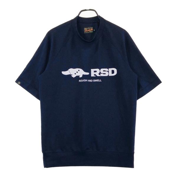 ROUGH&SWELL ラフアンドスウェル 半袖Tシャツ ネイビー系 M