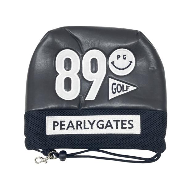 PEARLY GATES パーリーゲイツ  アイアンカバー ニコちゃん 総柄 ネイビー系 IR [240101451892] ゴルフウェア ストスト PEARLY GATES パーリーゲイツ アイアンカバー ニコちゃん