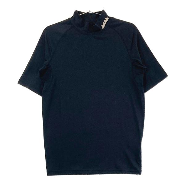 MUTA MARINE ムータマリン モックネック 半袖Tシャツ ブラック系 5