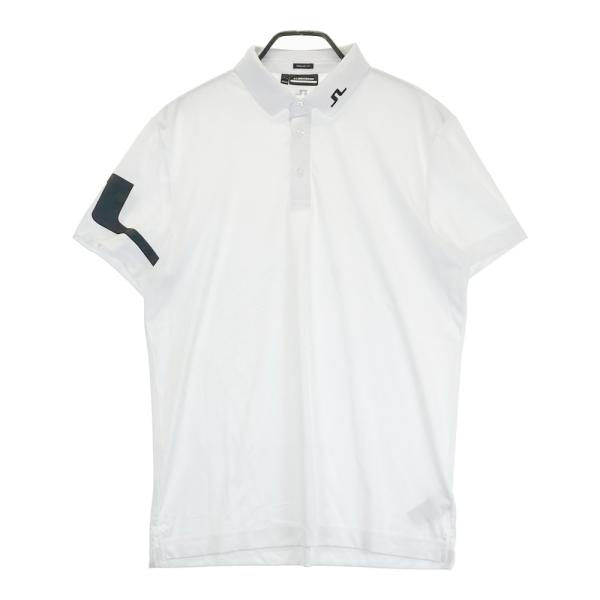 【新品・未使用・タグ付】J.LINDEBERG ポロシャツ 白 Ｌ 新品・未使用・タグ付】J.LINDEBERG ポロシャツ 白 L-SILVER925