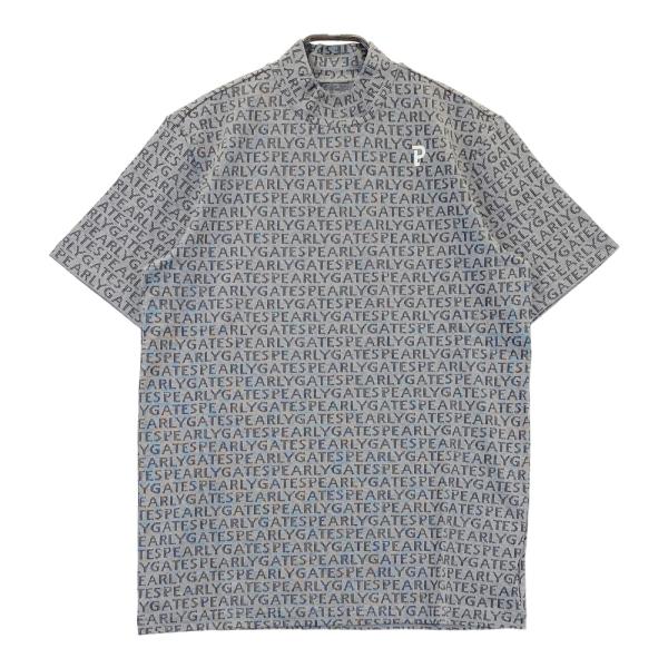 パーリーゲイツ 半袖モック ホワイト サイズ5（Ｌ） 中古 メンズ パーリーゲイツ PEARLY GATES 半袖シャツ 5(L) 白