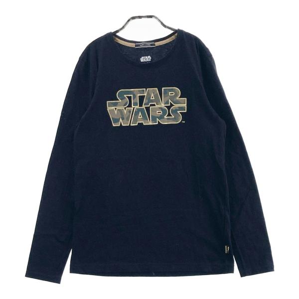 MARK&LONA マークアンドロナ ×STAR WARS 長袖Tシャツ ブラック系