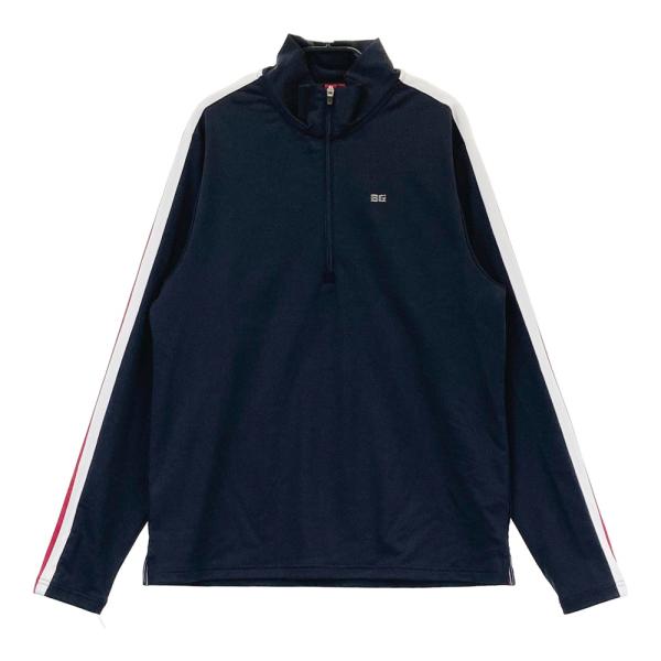 23年製 美品 ブリーフィング ゴルフ 長袖 ハーフジップ ポロシャツ M ジム 23年製 美品 ブリーフィング ゴルフ 長袖 ハーフジップ
