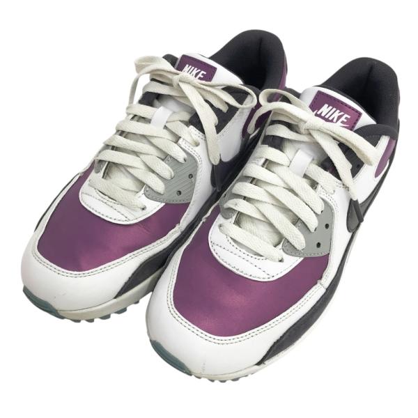 NIKE GOLF ナイキゴルフ DQ4128-155 AIR MAX 90 G NRG スパイクレス ゴルフシューズ  パープル系 24.5 [240101489264] ゴルフウェア レディース ストスト NIKE GOLF ナイキゴルフ DQ4128-155 AIR MAX 90 G NRG スパイク