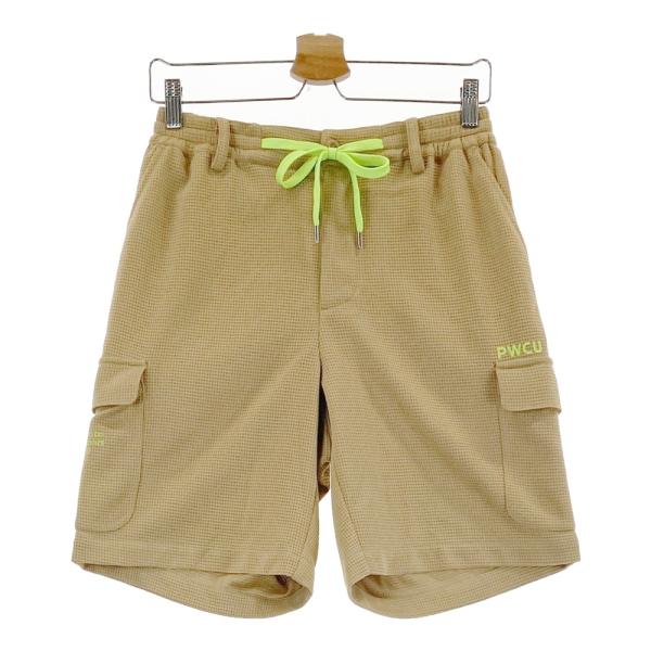 新品 PW CIRCULUS ショートパンツ (L) サーキュラス ハーフ PW CIRCULUS ピーダブリュサーキュラス ハーフパンツ ブラウン系