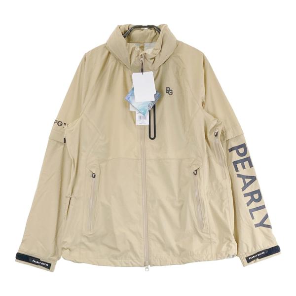 サイズ：2 PEARLY GATES パーリーゲイツ 053-2988302 多機能 レインジャケット  ベージュ系 [240101489584] ゴルフウェア レディース ストスト stst-used_1-240101489584